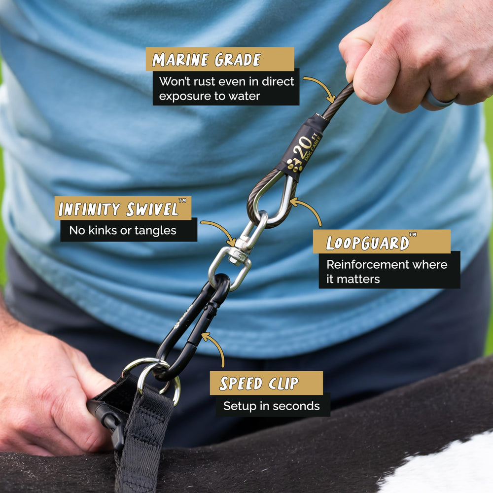 ROYAL PAW CableMate install tool included for quick, tool-assisted setup.