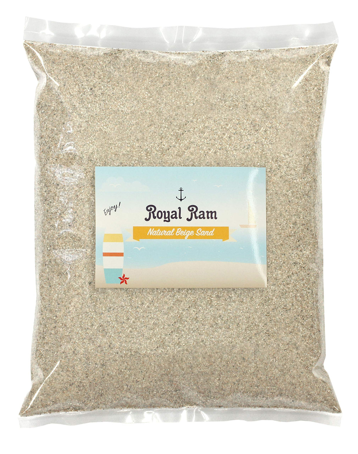Royal Ram beige natural sand close-up shows fine texture for crafts