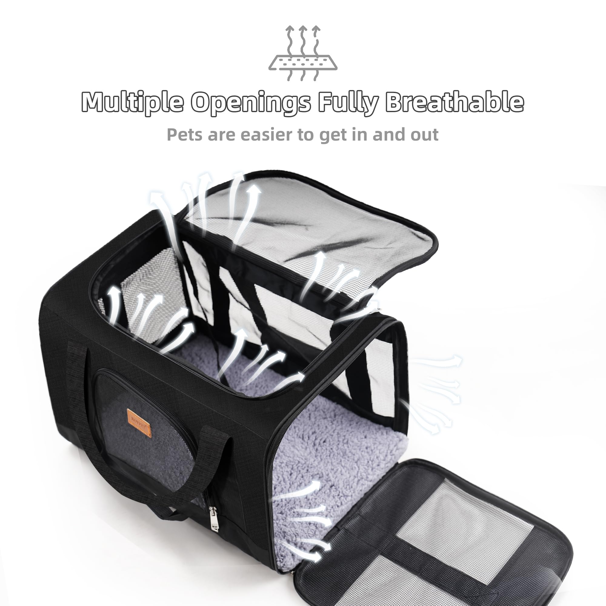 ROYPET collapsible waterproof bowl included for on-the-go hydration.