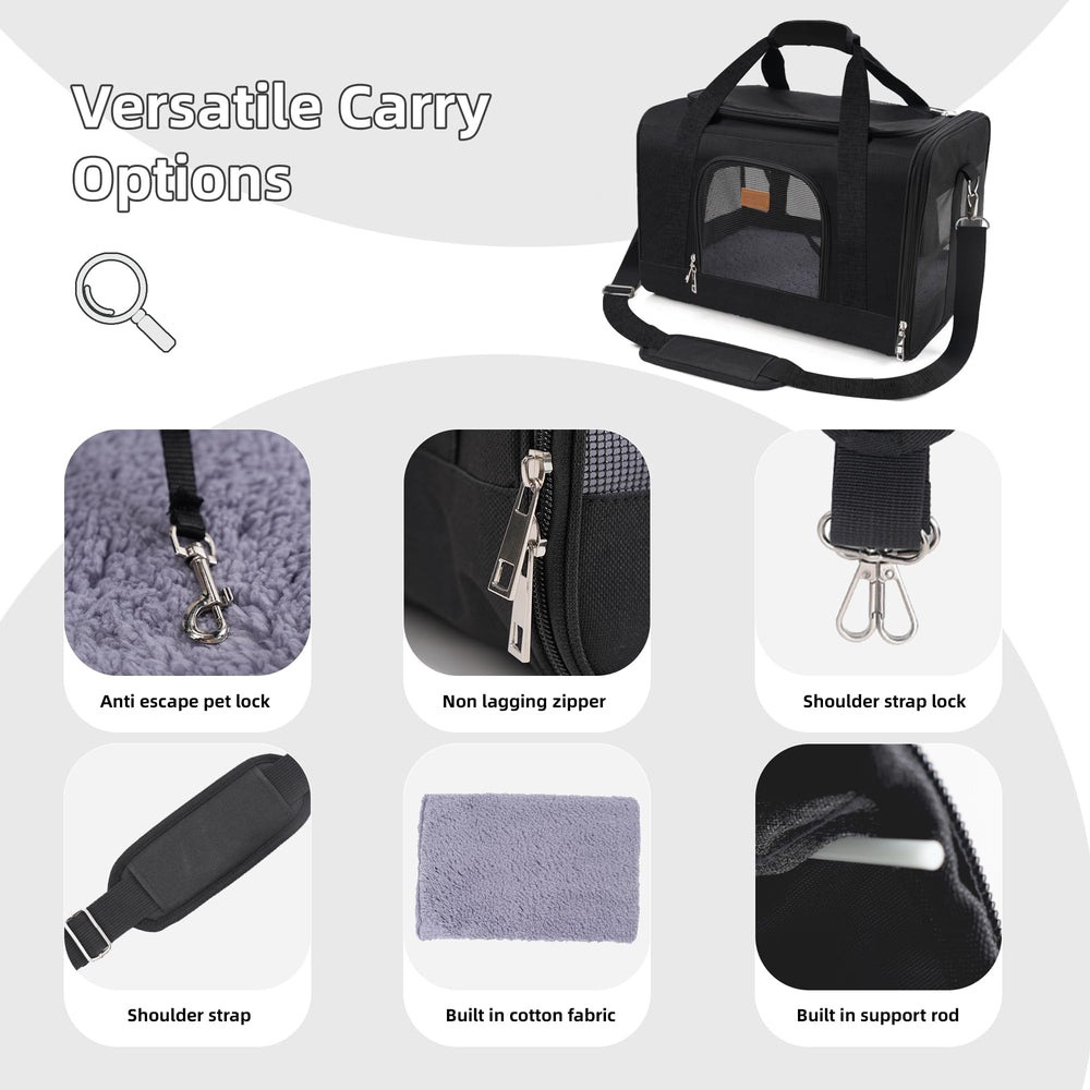 ROYPET plush washable mat provides cozy comfort and simple cleanup.