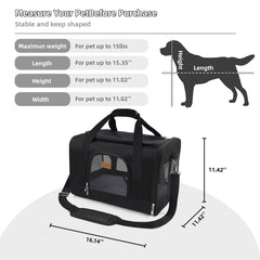ROYPET scratch-resistant mesh panels for durable, ventilated pet transport.
