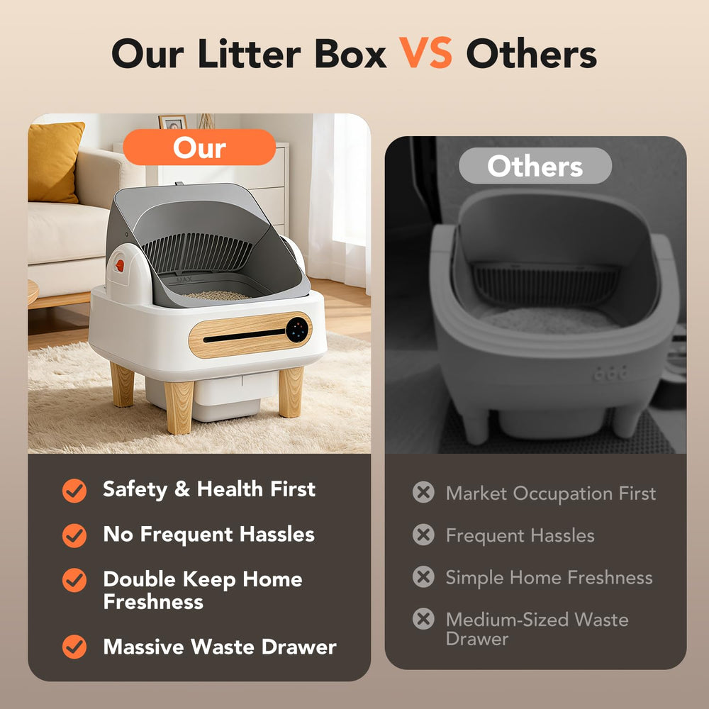 RPZ cloud-soft-interior provides paw-friendly comfort and cleaner main chamber