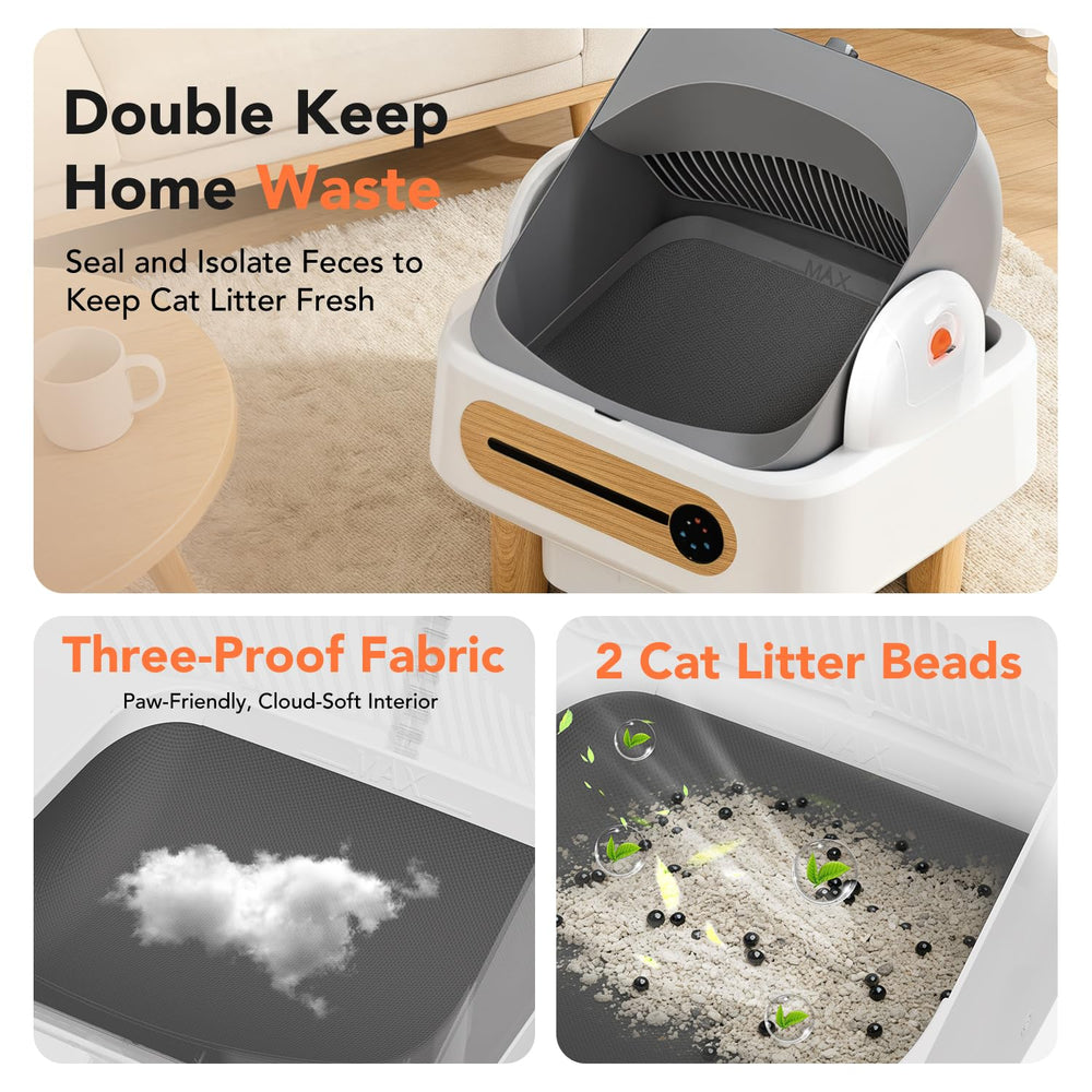 RPZ multi-cat-capacity designed for several large felines in one household