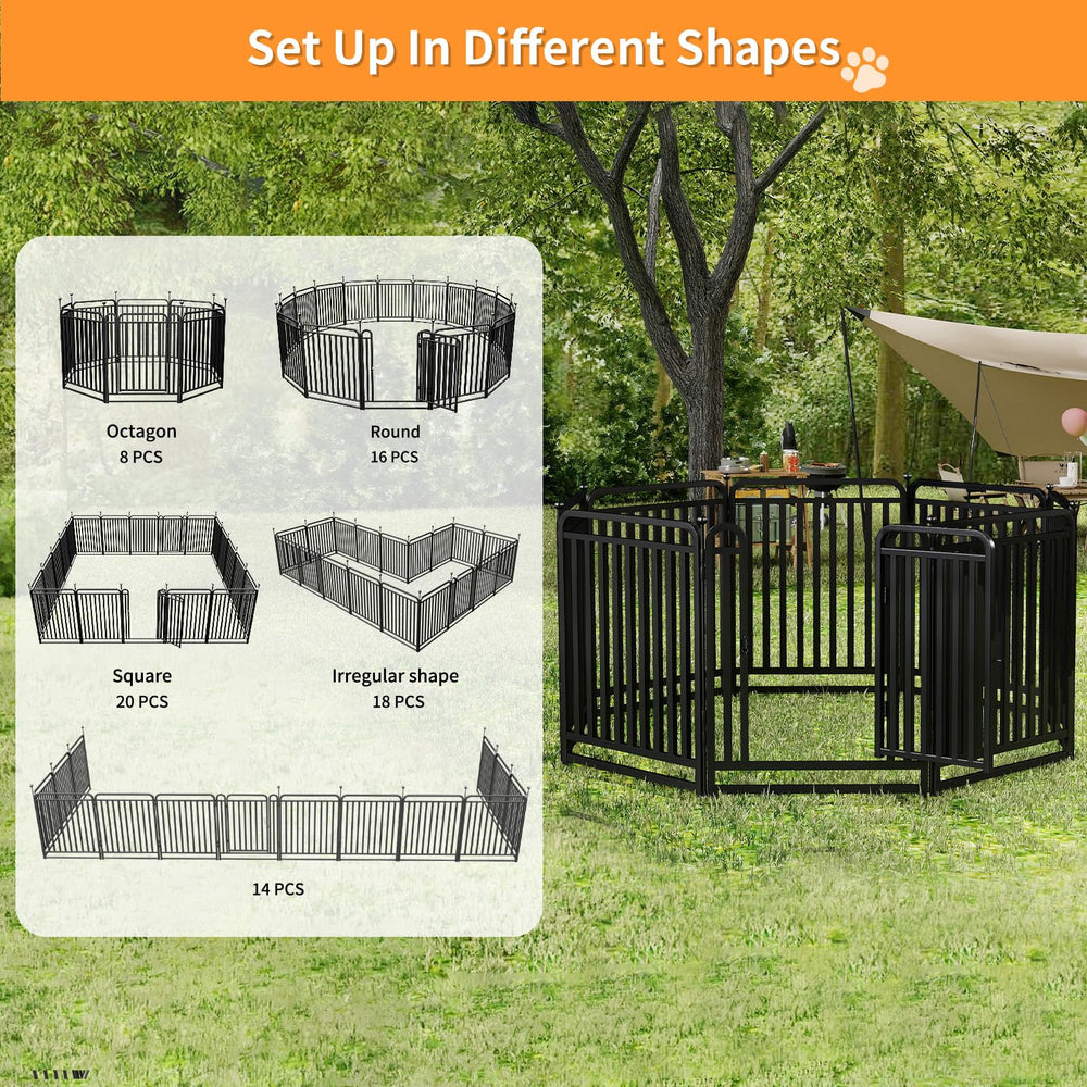 RRBW Puppy Playpen creates calm play spaces for pets.