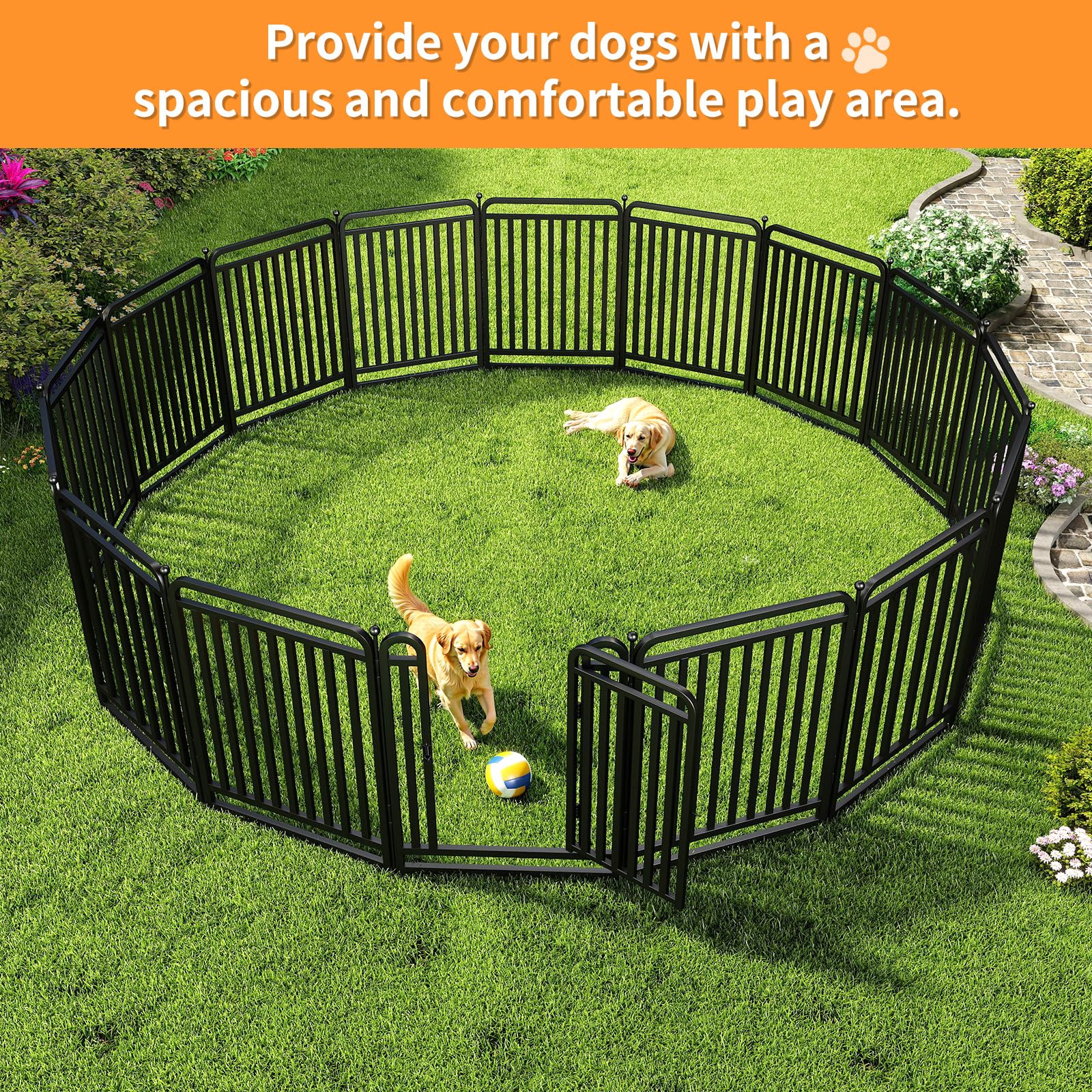 RRBW Puppy Playpen suitable for indoor and outdoor use.