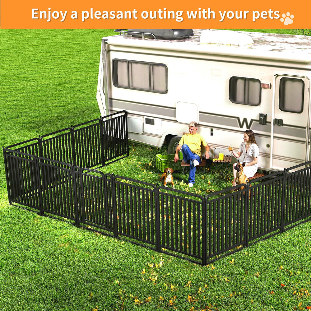 RRBW Puppy Playpen two-heights option enables flexible layouts.