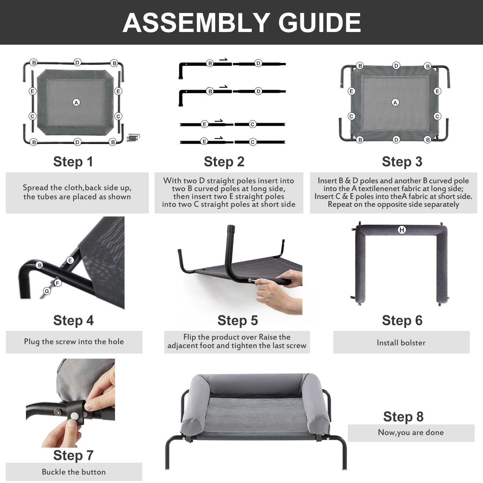 RRPETHOME portable design lightweight for travel and outdoor adventures