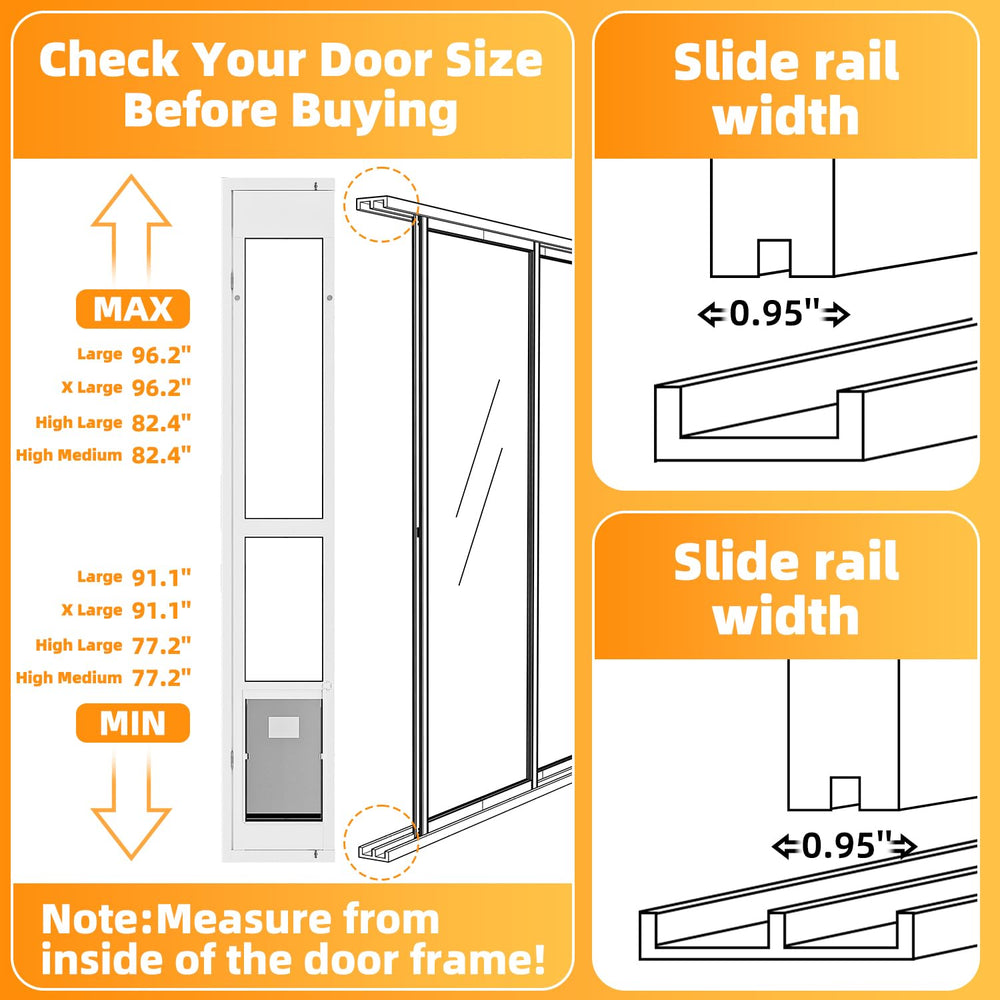 Aluminum frame with glass ensures durable long-term use
