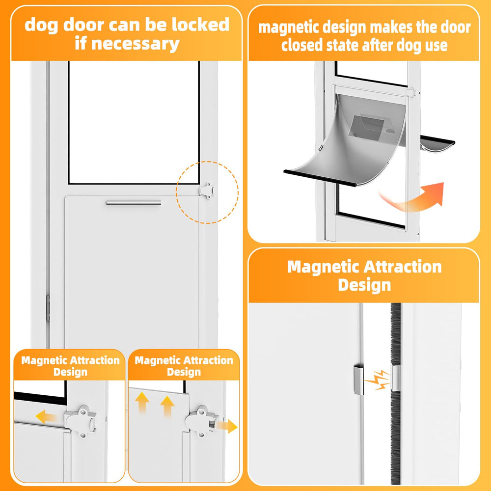 Weatherproof strip and panel keep drafts out and energy efficiency