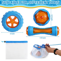 RSSCIIIUL ball floating toy ideal for fetch and splashy water play.
