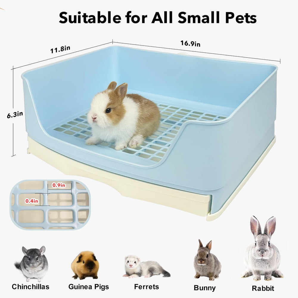 RubyHome bigger pet pan for adult small animals like guinea pigs and ferrets.