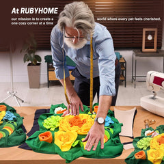 RUBYHOME-interactive-enrichment-toy-small-pets keeps pets busy during exercise