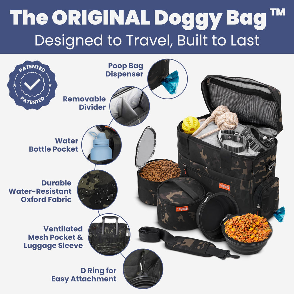 Rubyloo Bowls feature BPA-free design for on-the-go hydration and meals