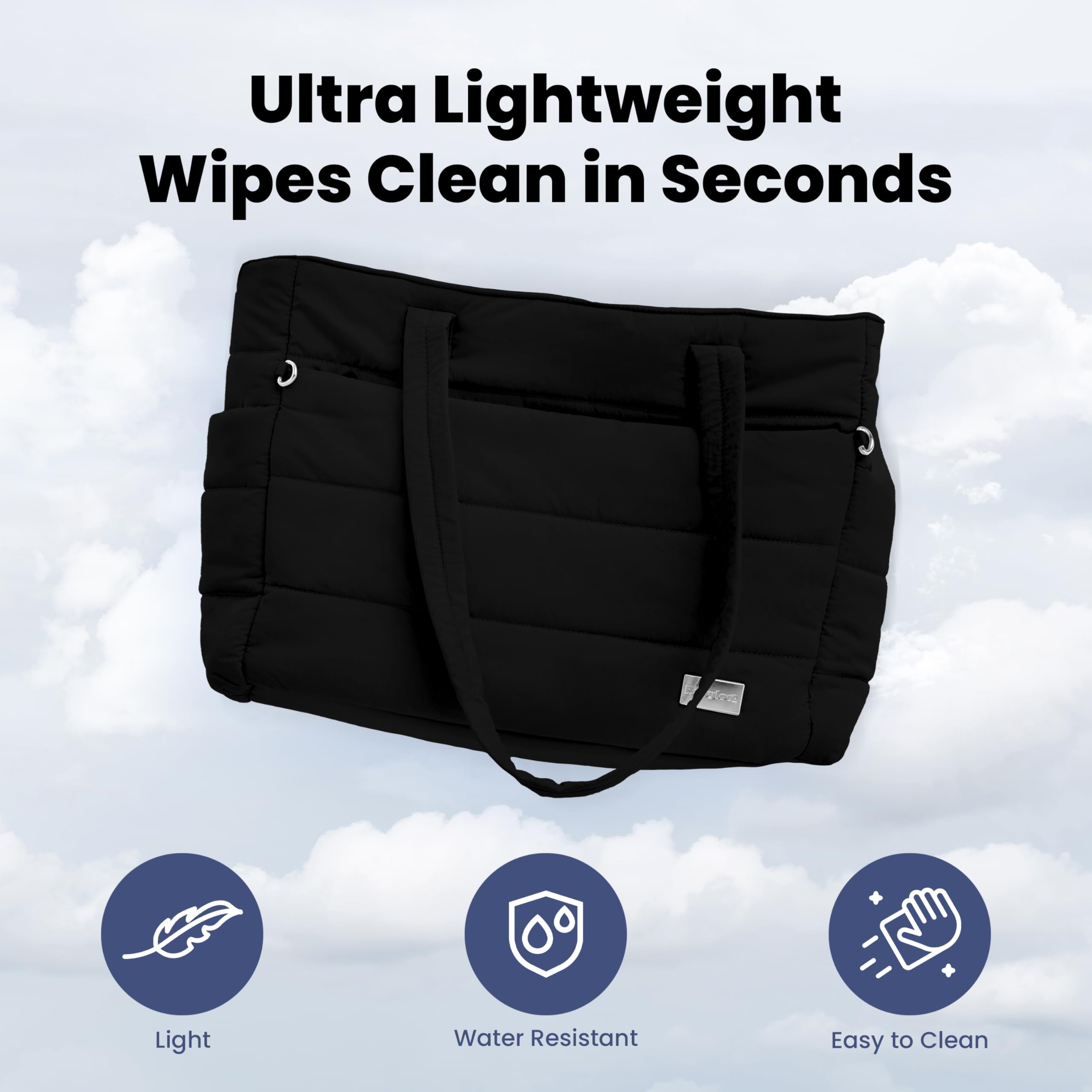 Rubyloo Puffer Dog Travel Bag ideal for everyday use with pets and errands