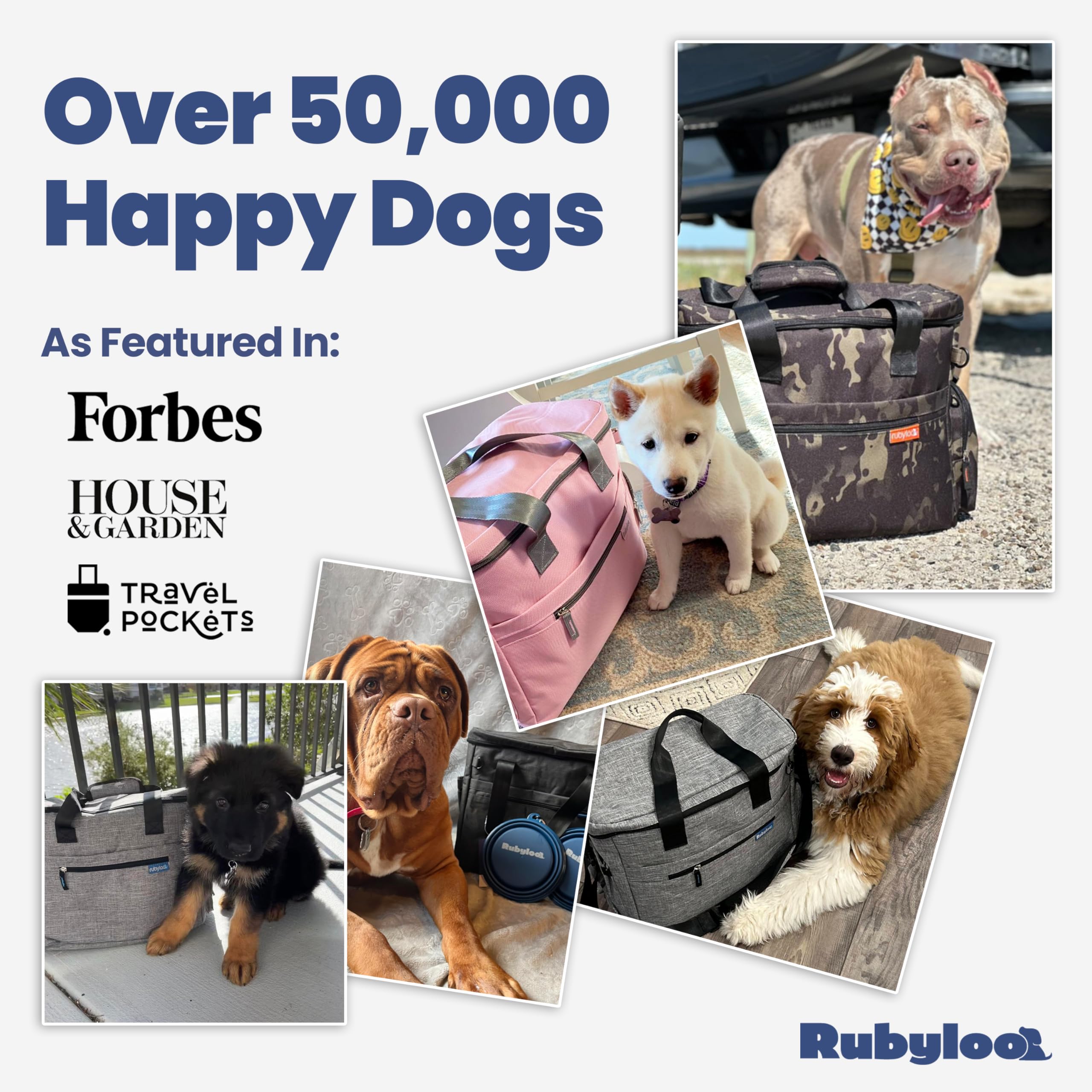 Rubyloo bag emphasizes sturdy zippers for daily adventures