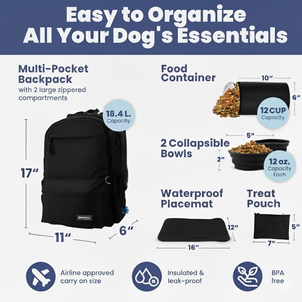Rubyloo treat pouch with quick-access pocket for snacks during outings.