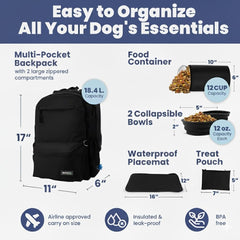 Rubyloo treat pouch with quick-access pocket for snacks during outings.