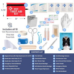 Rubyloo vet-wrap and cleansing wipes for on-the-go repairs.