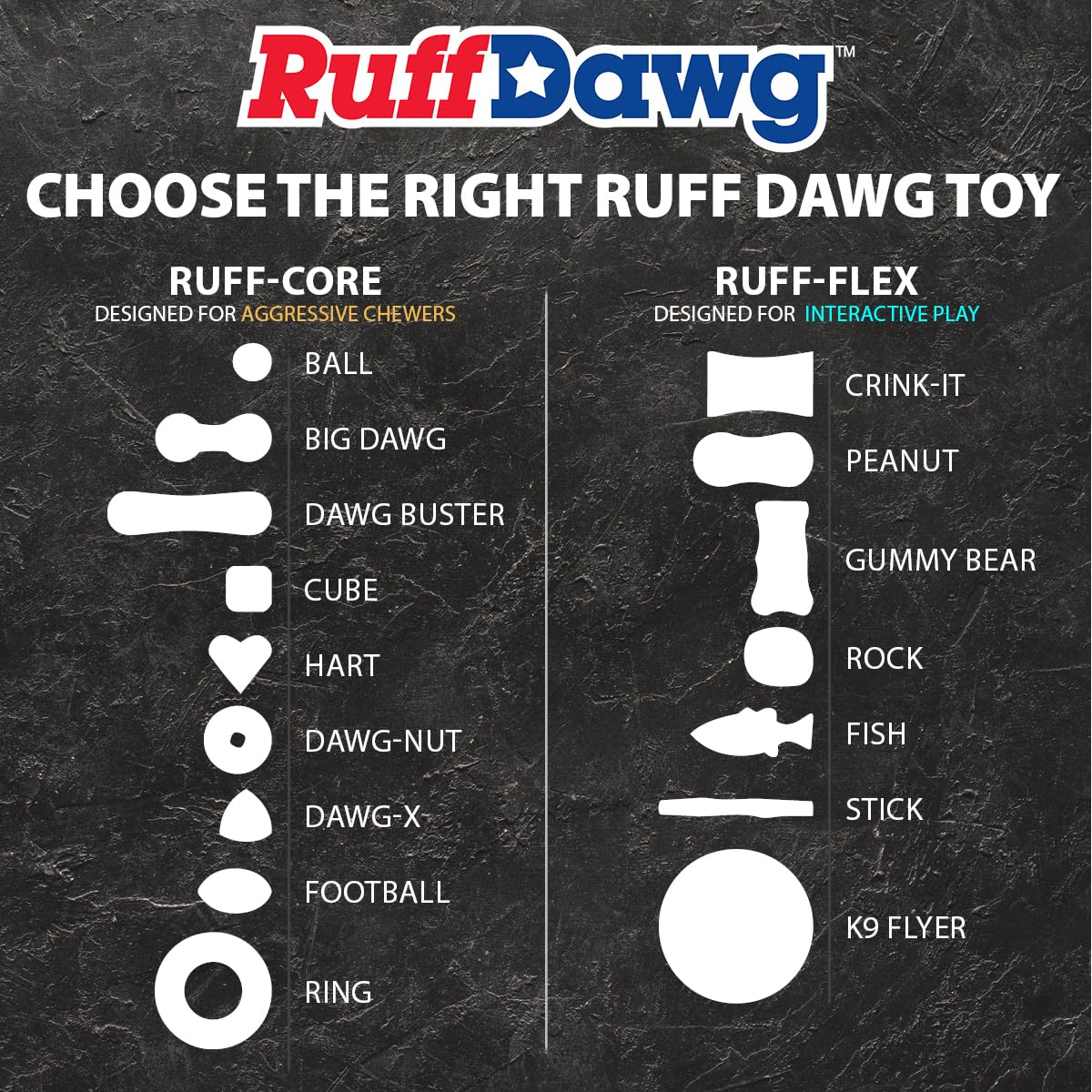 Ruff Dawg Cube proudly made in USA from safe materials.