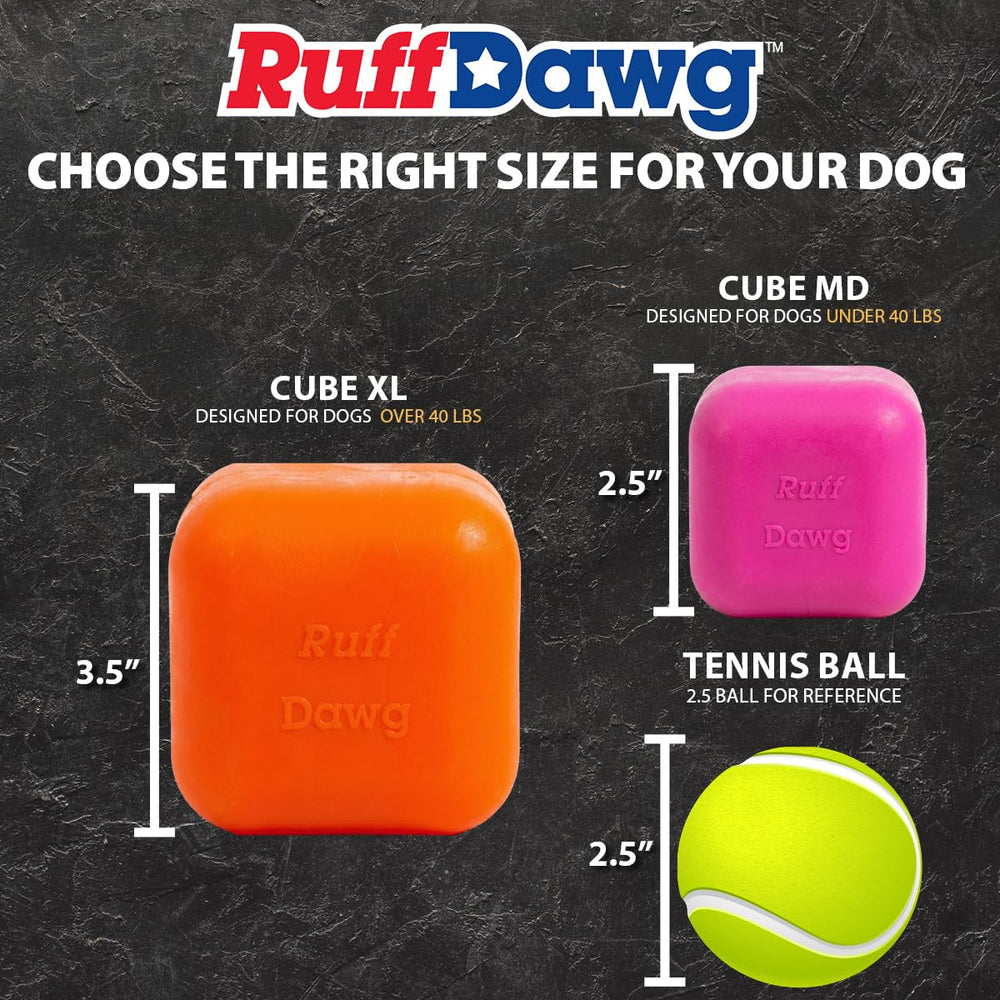 Ideal for outdoor adventures and water play with Ruff Dawg Cube.