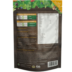 Ruff Greens powder dispense for easy mixing into dog meals