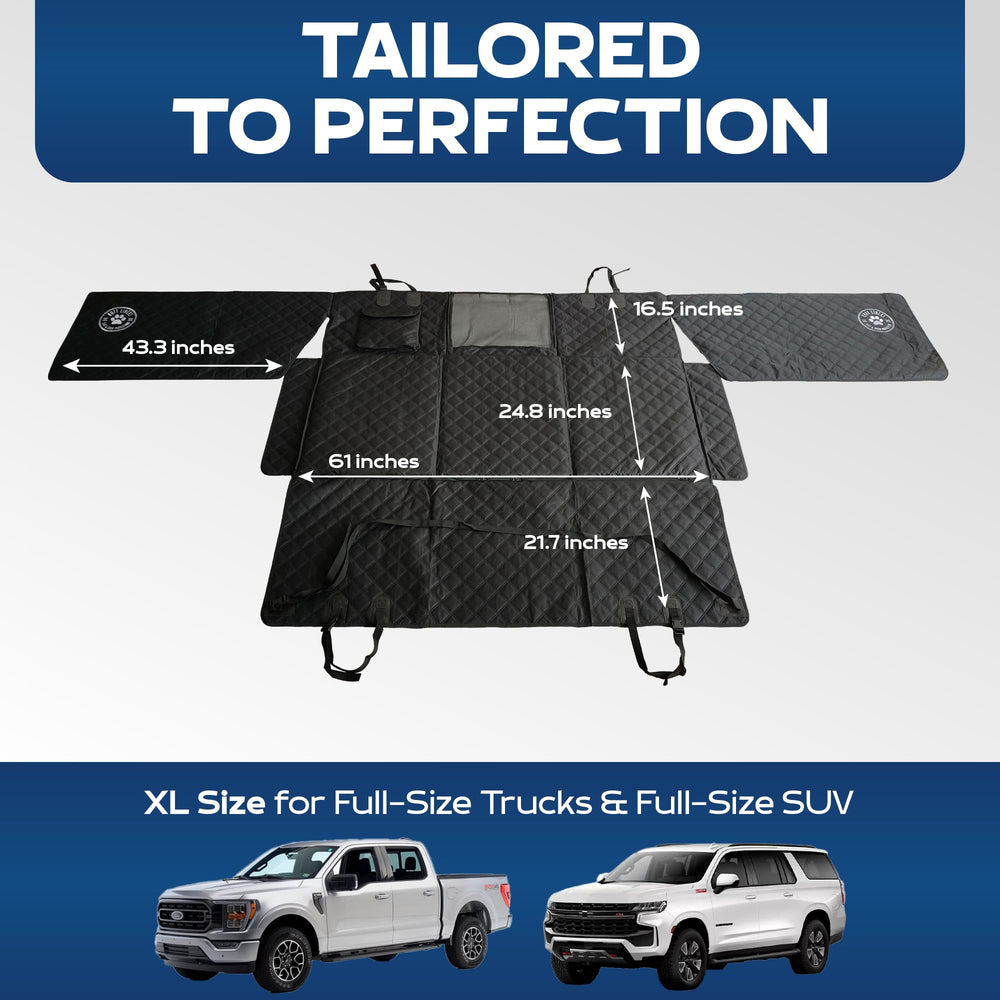 Ruff Liners easy-install anchors enable quick setup and cleaning.