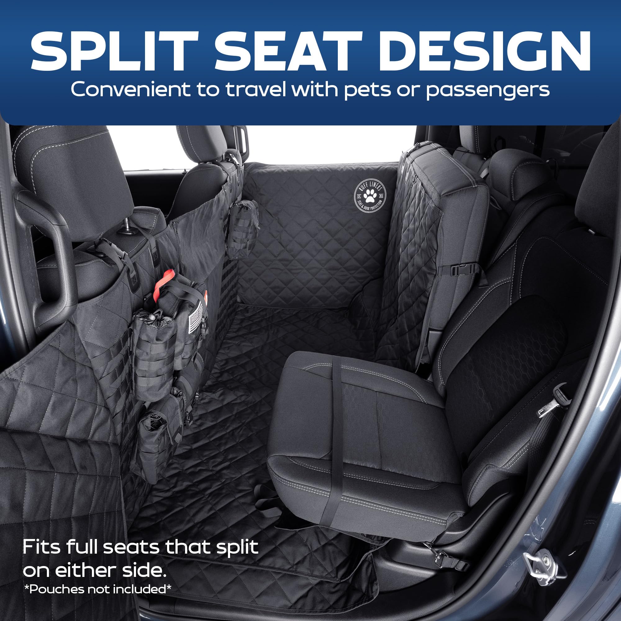 Ruff Liners safe ride with anchor points keeps the cover in place.