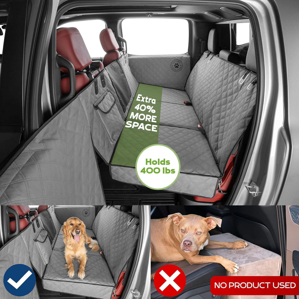 Ruff Liners gray waterproof material keeps interiors clean during trips
