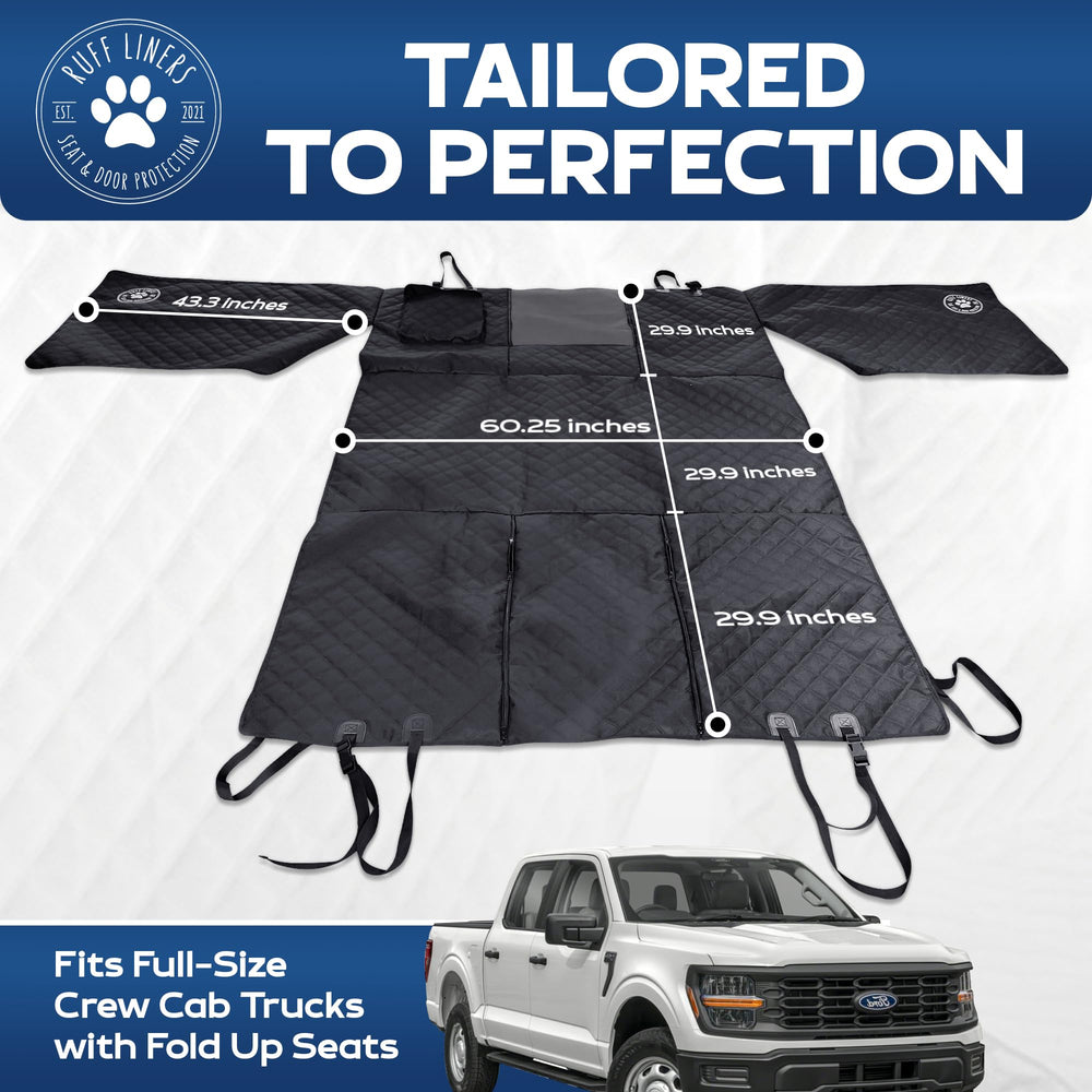 Ruff Liners XL floor cover dog hammock setup keeping pets comfy and protected
