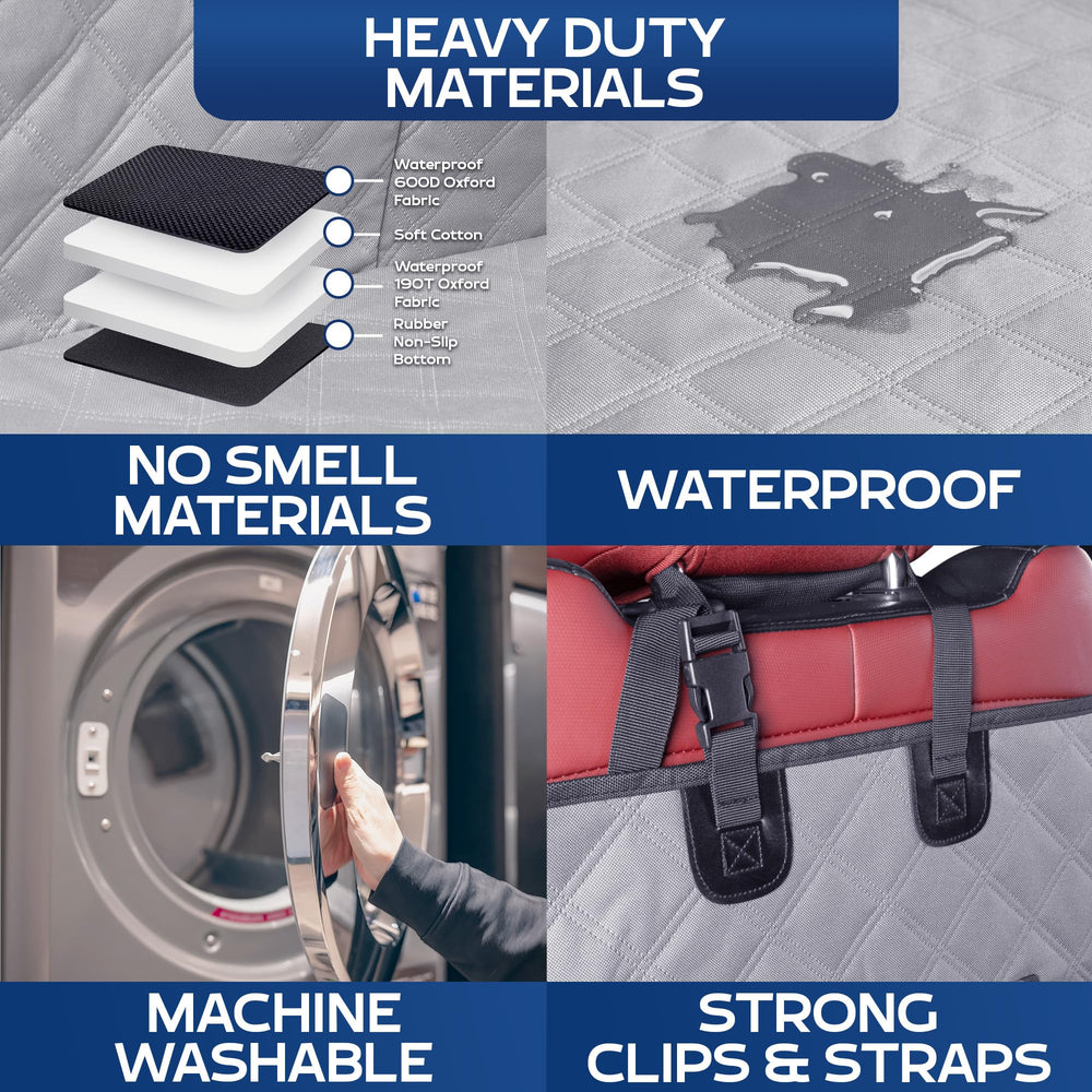 Ruff Liners machine washable and easy to clean after adventures.