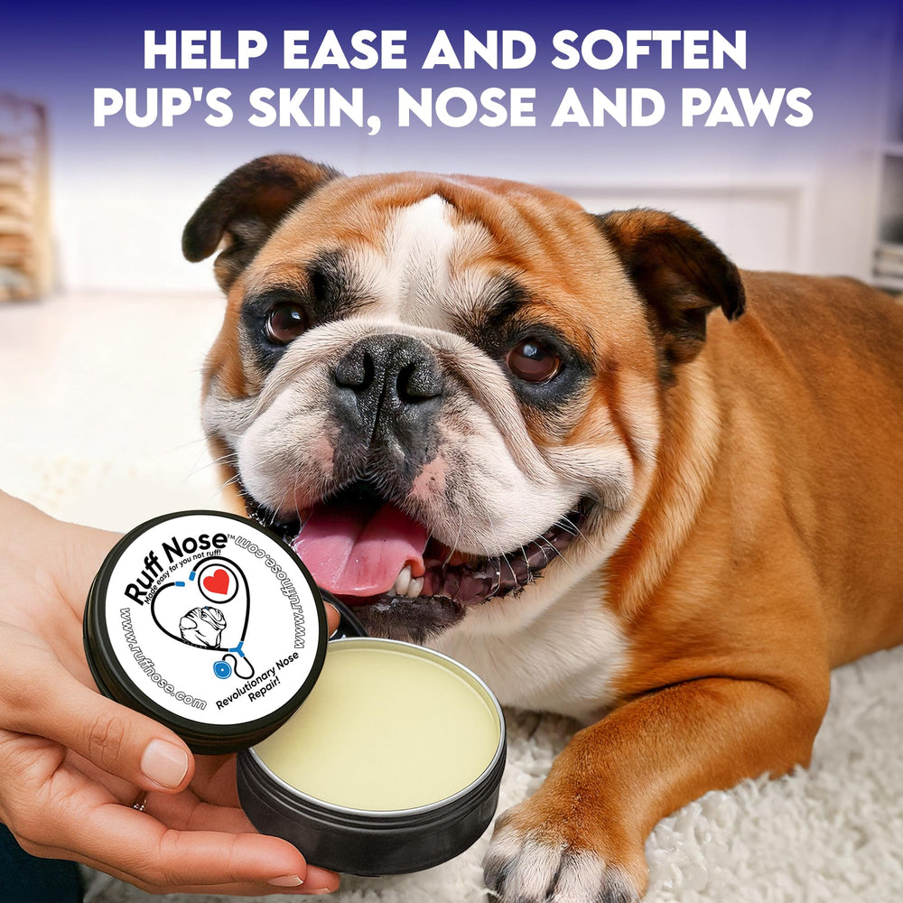 Coconut oil and cocoa butter blend in RuffNose balm