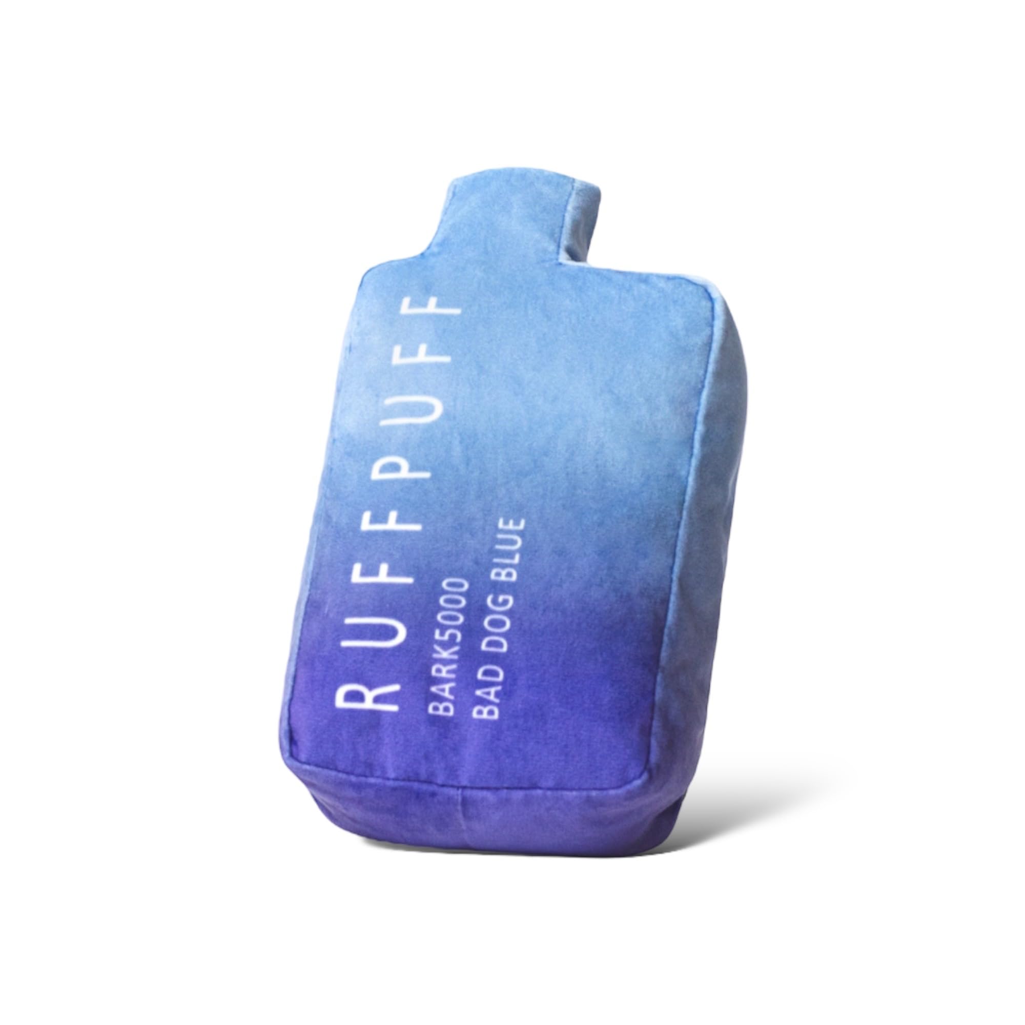 Ruff Puff toy measures 8x4x2 inches for easy handling.