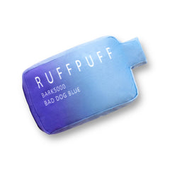 Ruff Puff toy with funny vape shape for engaging squeaky play.