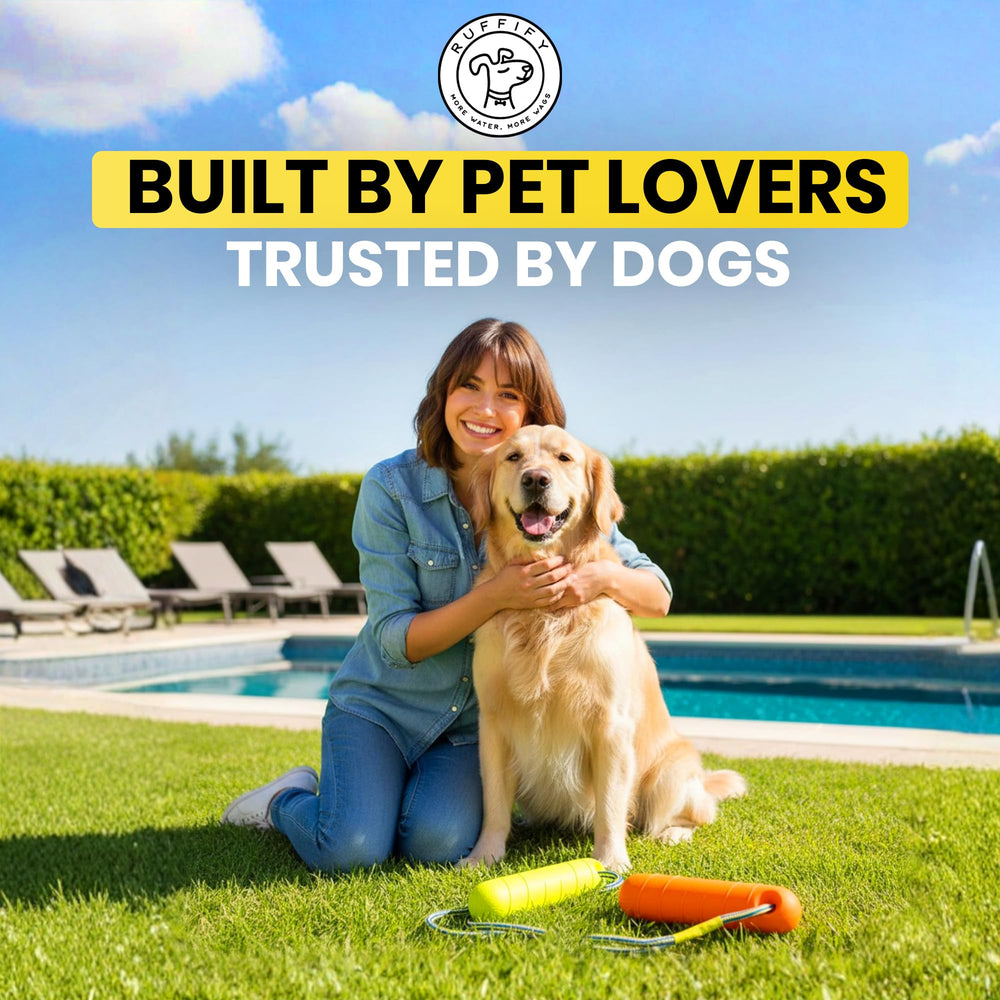Ruffify toy crafted for active breeds, ideal for lakes and beaches