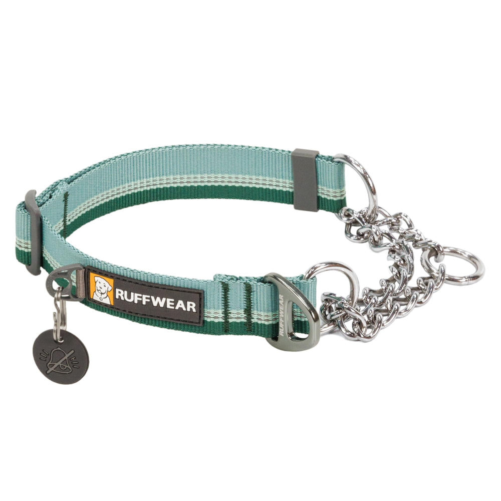 Ruffwear Chain Reaction Collar with escape-proof martingale for secure training.