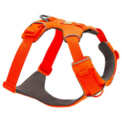 Ruffwear Front Range harness with back V-ring for secure leash control on daily walks