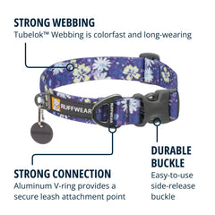 Soft tubular webbing on the Ruffwear Front Range for even pressure and comfort