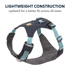Ruffwear Hi and Light escape-proof fit on a small dog.