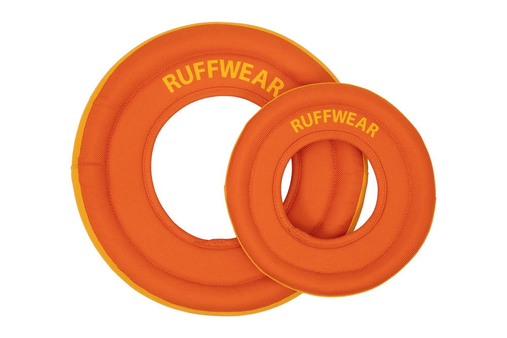 Ruffwear Hydro Plane Disc soft on teeth, ideal for training