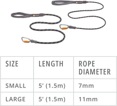 Ruffwear Knot-a-Leash locking carabiner closeup emphasizing twist-free operation.