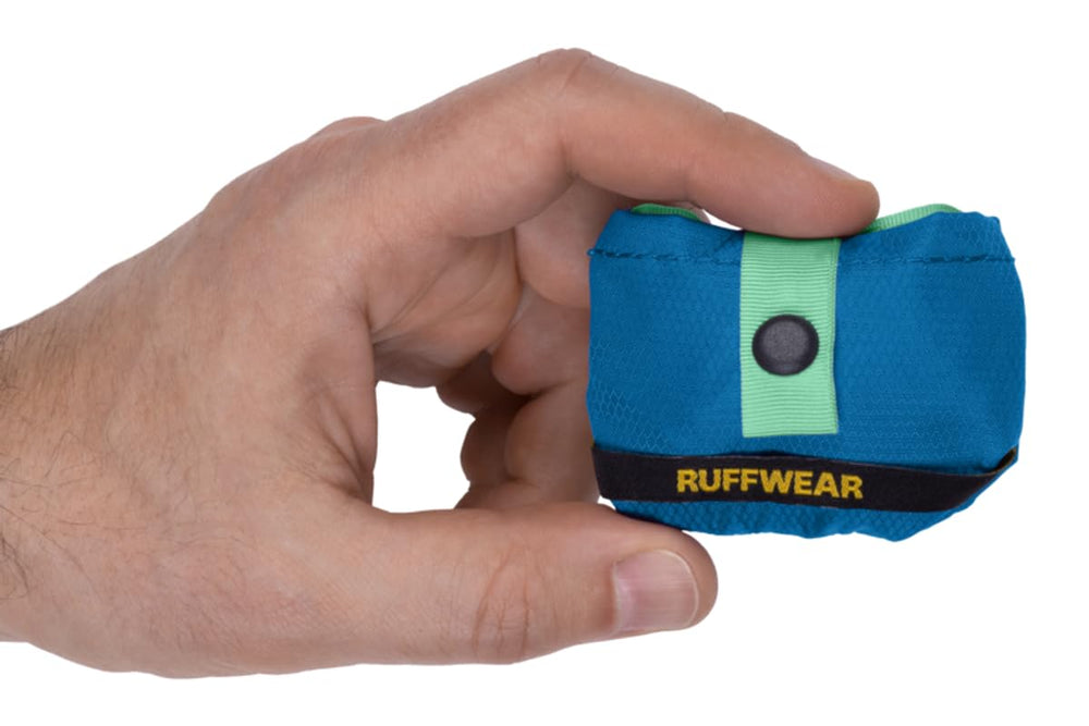 Ruffwear Trail Runner Bowl ultralight weight for backpacking adventures.