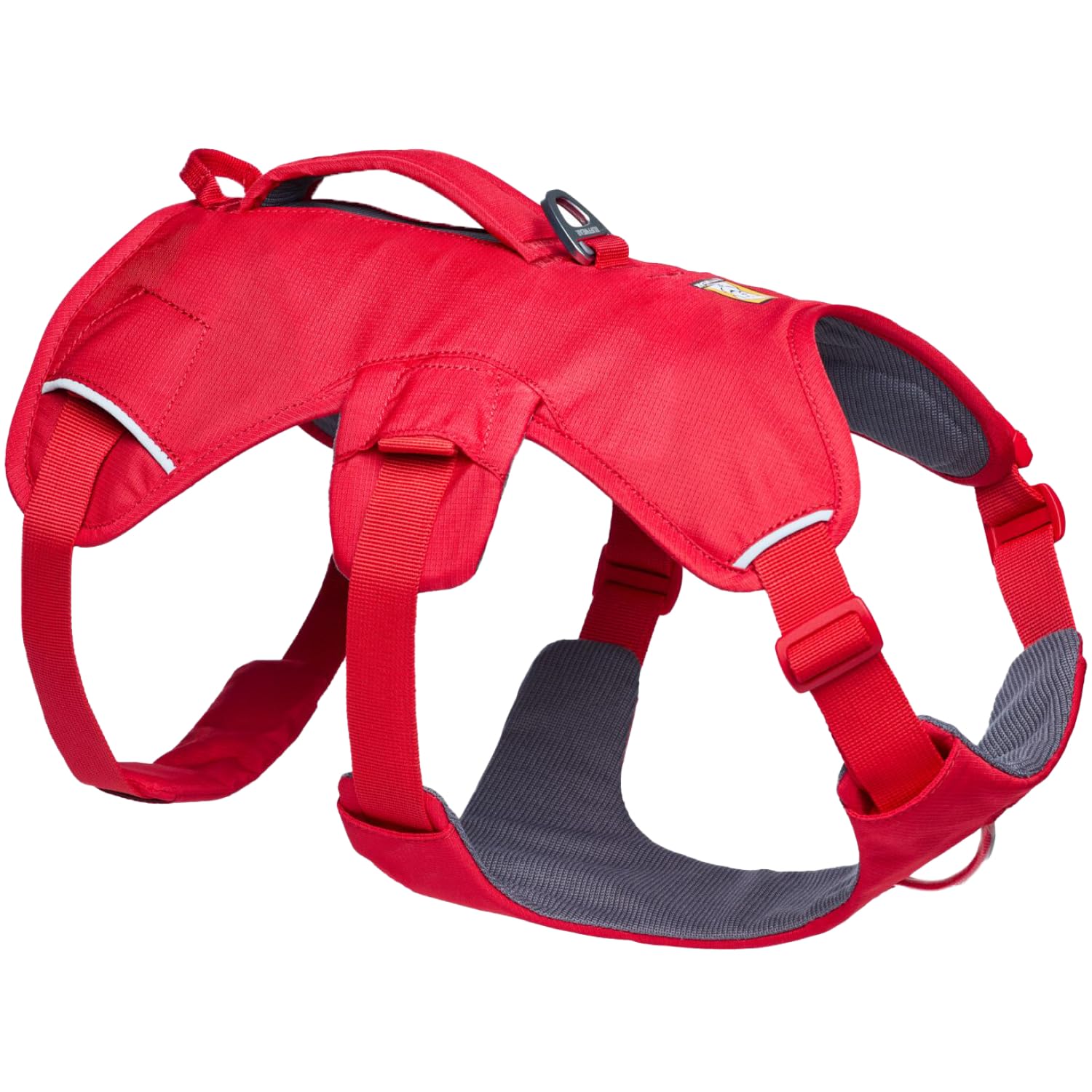 Ruffwear Web Master harness with padded lift handle for secure lifting and mobility aid