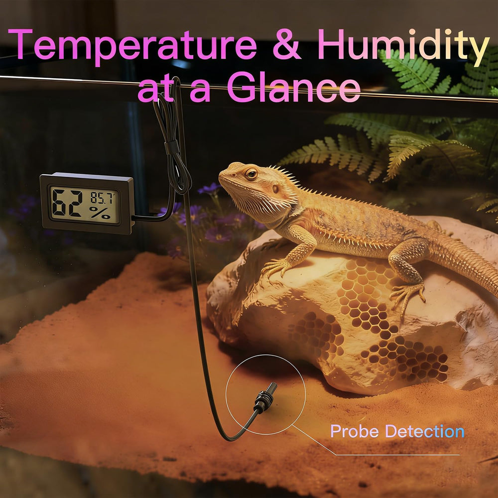 RUGOMCUB lizard and snake enclosure light encourages natural behaviors