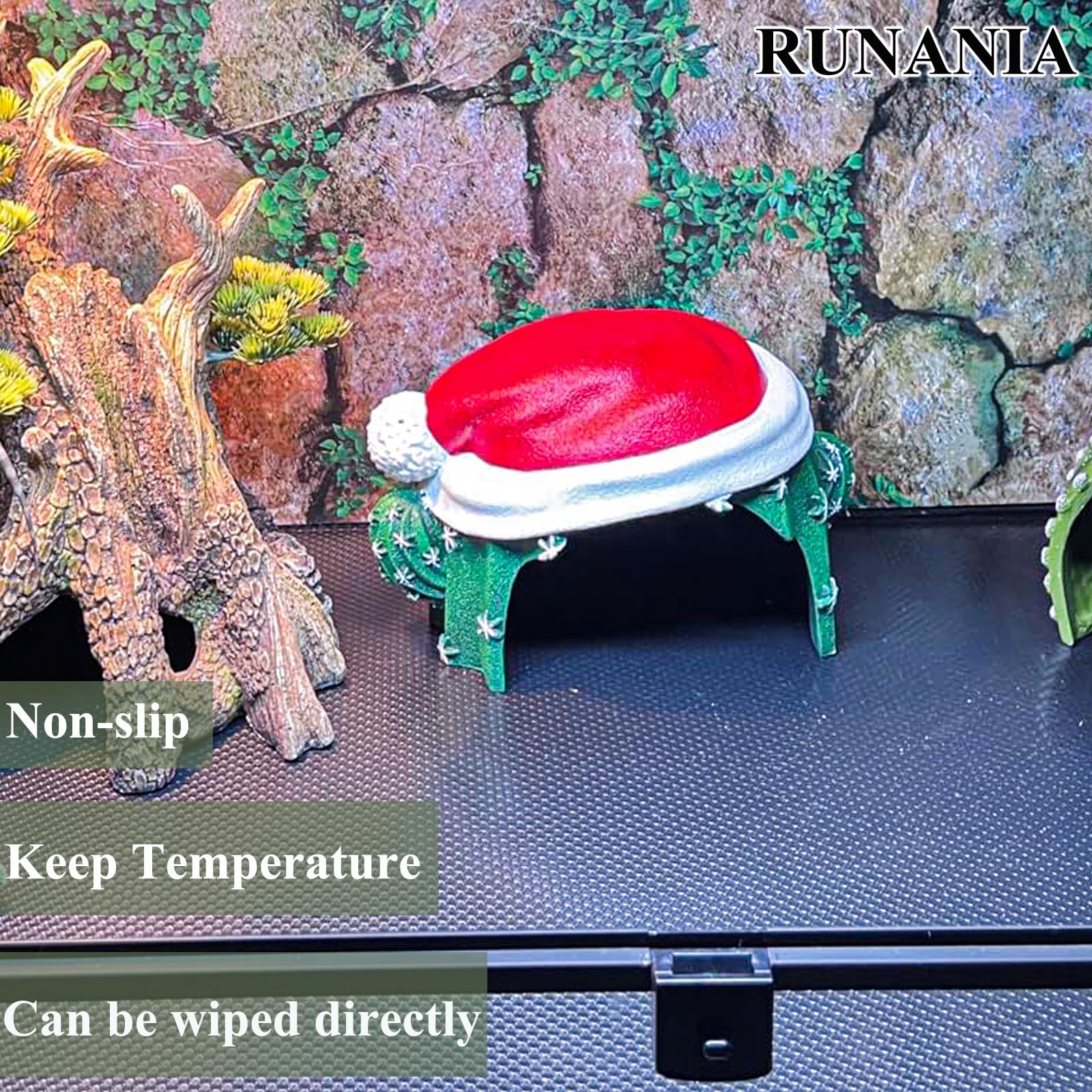 RUNANIA reptile vines feature an iron core for stability.