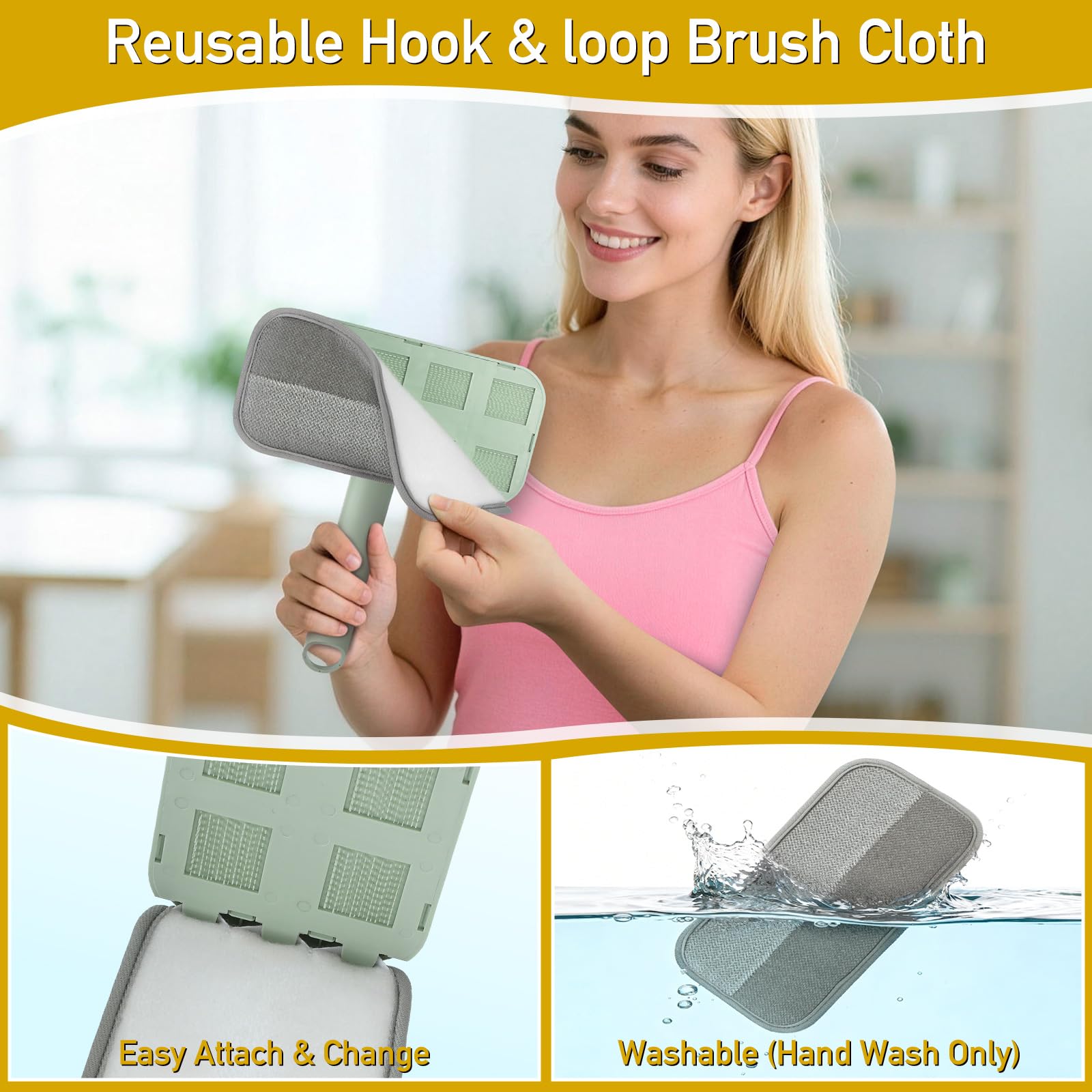 Rundik dog and cat hair remover brush used on car seats.