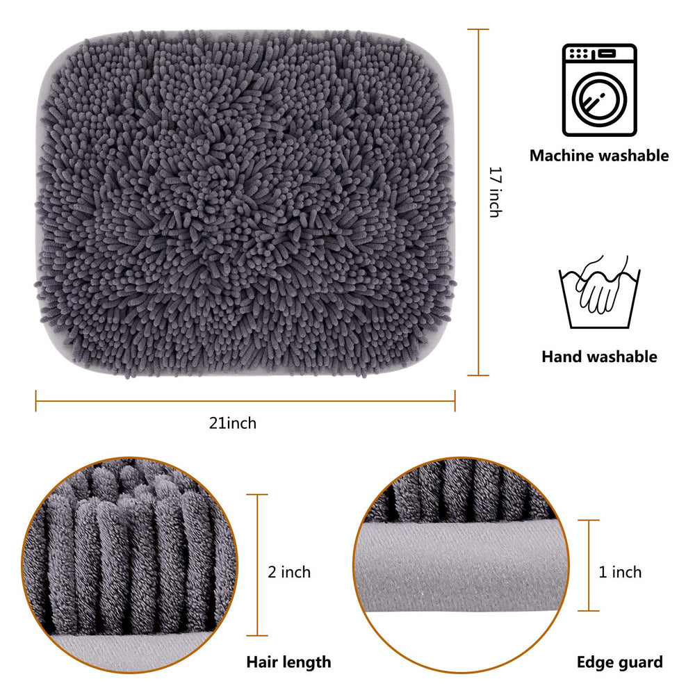 Rundik Snuffle Mat edge guard prevents spills during search