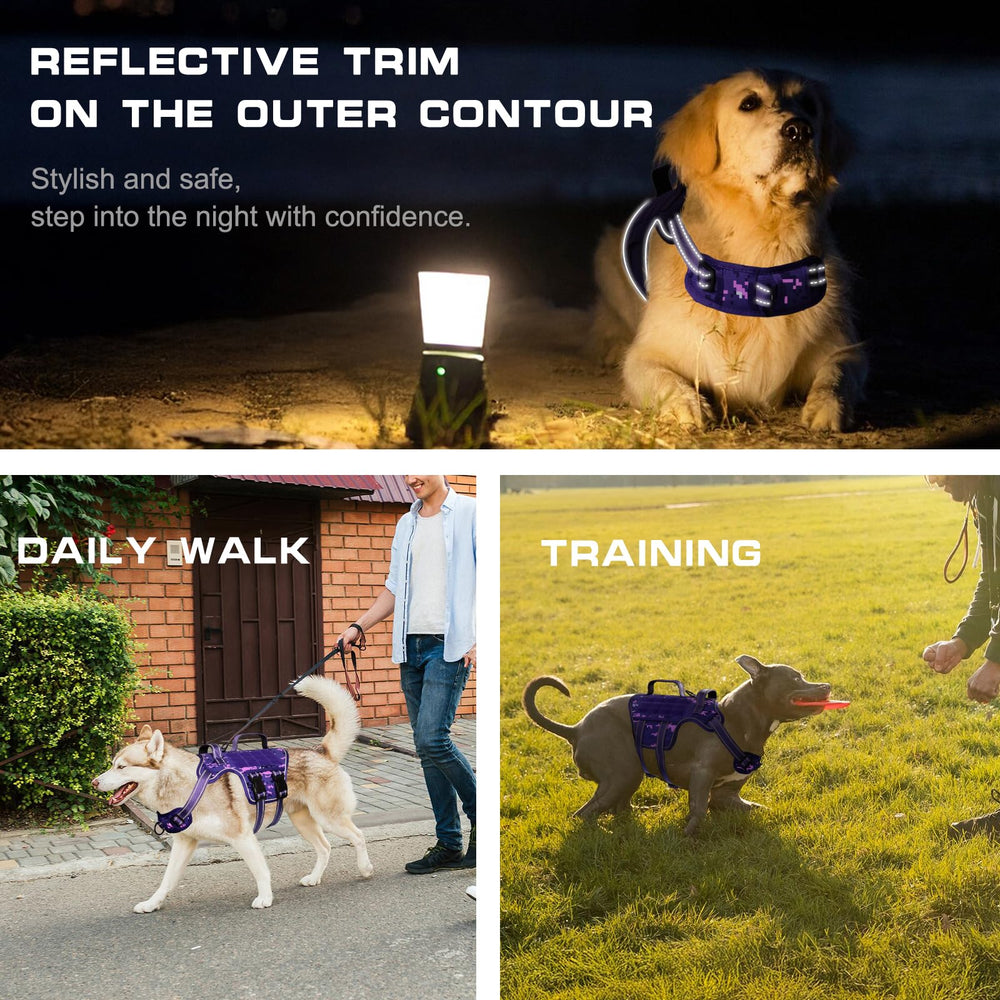 RunFido reflective stitching enhances visibility in low light