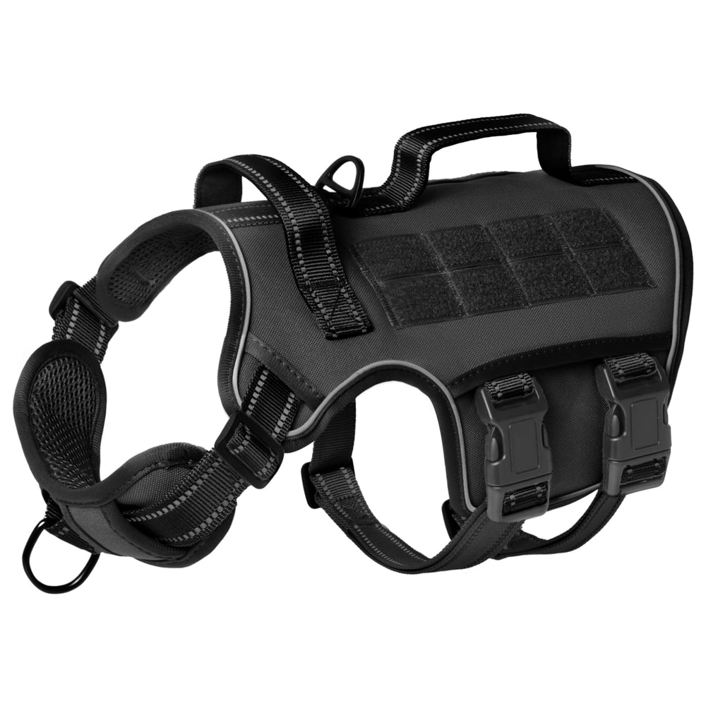 RunFido tactical dog harness medium durable nylon construction for rugged use