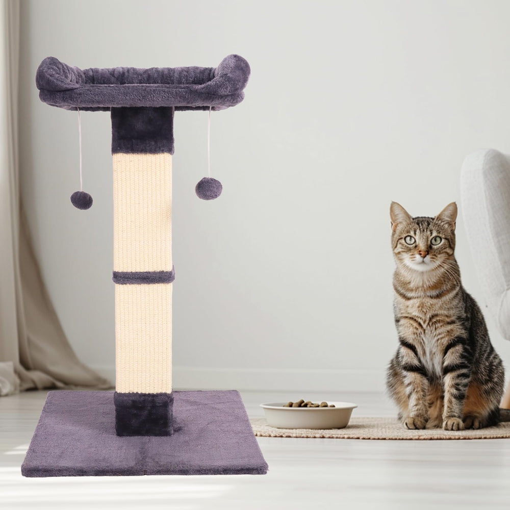 Runske sisal scratching zone protects furniture while satisfying instincts.