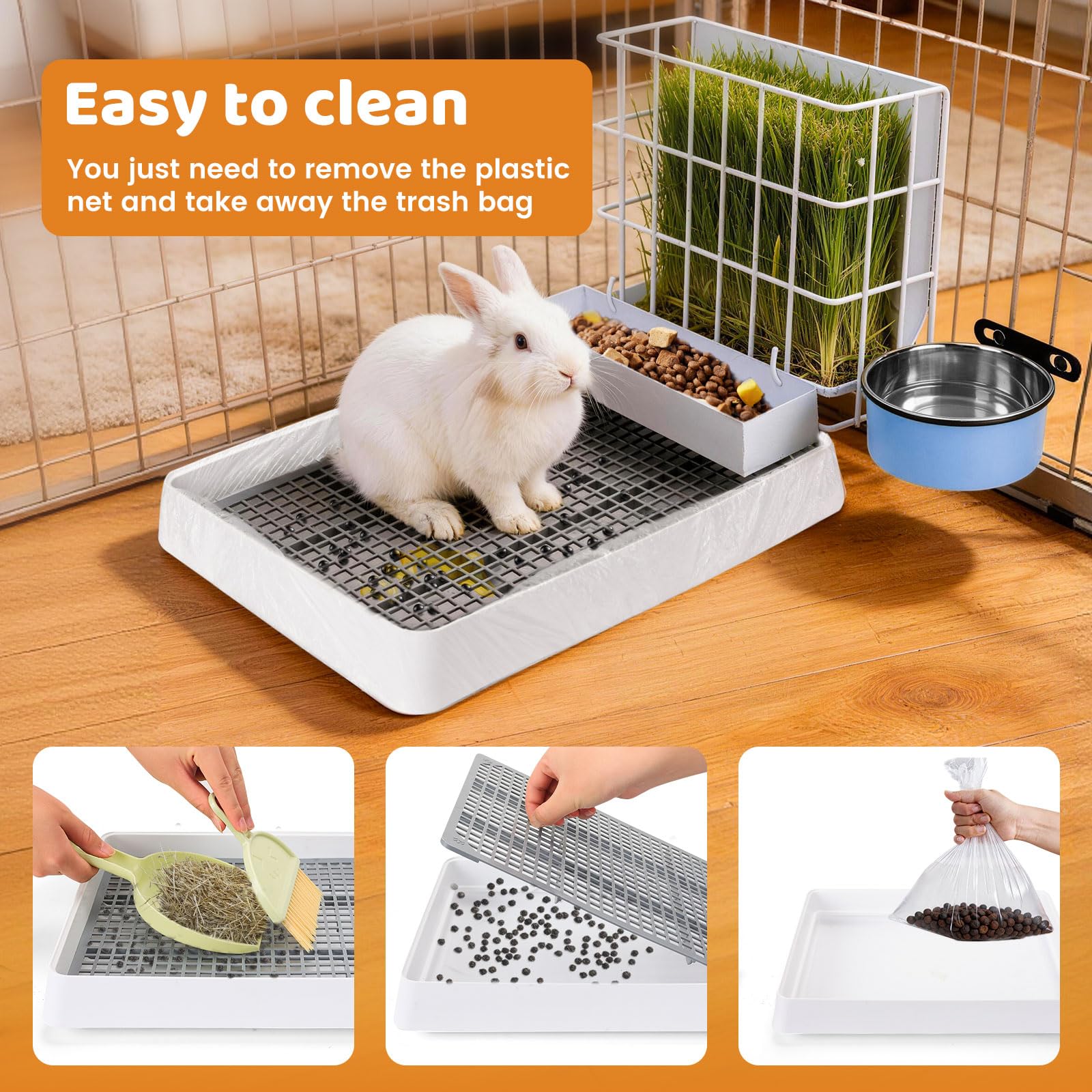 Runtai Haapstord stainless steel water bowl with large capacity for daily use